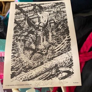 1993 Signed Drawing of X Men